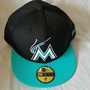Miami Marlins New Era Authentic 59 FIFTY Cap